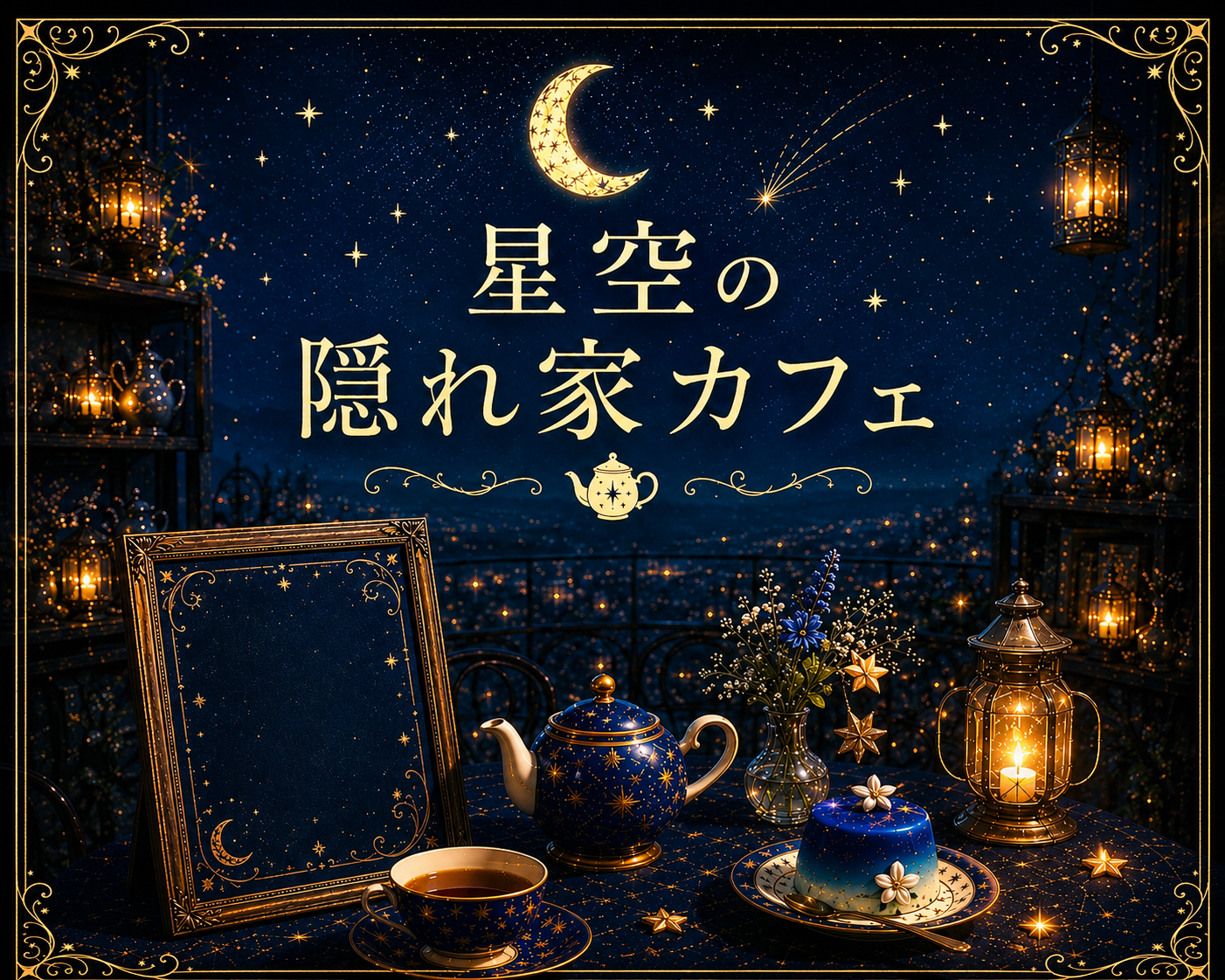 星空の隠れ家カフェ